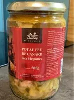 Mängden socker i Pot au feu de canard aux 6 legumes