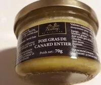 Mängden socker i FOIE GRAS DE CANARD ENTIER