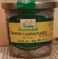 Mängden socker i Terrine Campagnarde au Floc