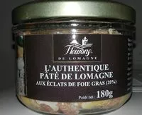 Mängden socker i L'authentique pâté de lomagne