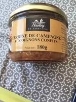 Mängden socker i Terrine de campagne aux oignons confits