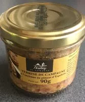 Mängden socker i Terrine de campagne