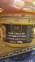 Mängden socker i Foie gras de canard entier