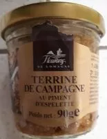 Mängden socker i Terrine de campagne