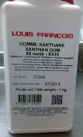 Mängden socker i Gomme xanthane
