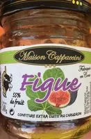 Mängden socker i Confiture de figue
