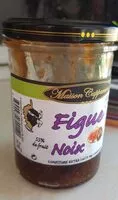 Mängden socker i confiture figue noix