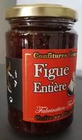 Mängden socker i Confiture - Figue entière