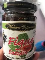 Mängden socker i Confiture figue