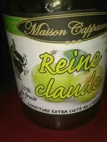 Mängden socker i Confiture reine claude