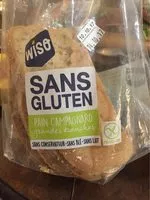 Mängden socker i Pain campagnard sans gluten