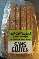 Mängden socker i Pain campagnard grandes tranches