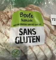 Mängden socker i Boule tranchee sans gluten