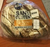 Mängden socker i Boule aux graines tranchee