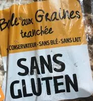 Mängden socker i Boule aux graines sans gluten tranchée