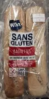 Mängden socker i Wiso - Baguette sans gluten