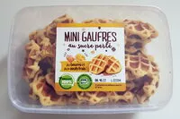 Mängden socker i Mini Gaufres au sucre perlé