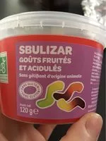 Mängden socker i Sbilizar