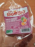 Mängden socker i Bonbon Ourson Fruits (abricot, Pêche, Cerise, Pomme)