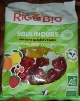 Mängden socker i Sbulinours