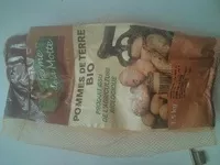 Mängden socker i Pomme de terre bio