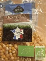 Mängden socker i MAIS POP CORN BIO 500 GR ARG