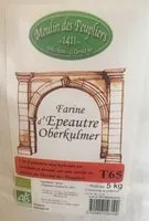 Mängden socker i Farine d'epeautre oberkulmer