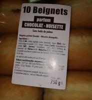 Mängden socker i Beignet au chocolat