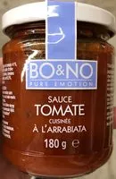 Mängden socker i Sauce Tomate cuisinée à l'Arrabiata