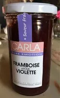 Mängden socker i Framboise arome violette