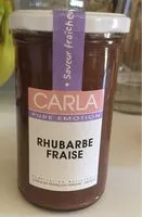 Mängden socker i Rhubarbe Fraise