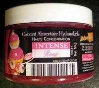 Mängden socker i Colorant alimentaire hydrosoluble intense rose