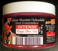 Mängden socker i Colorant alimentaire hydrosoluble intense rouge Père Noël