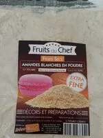 Mängden socker i Amande blanchie en poudre