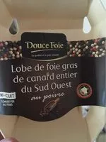 Mängden socker i Foie gras de canard