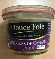 Mängden socker i Foie gras de canard entier mi-cuit