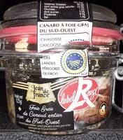 Mängden socker i Fois gras de canard entier du sud ouest