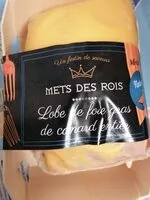 Mängden socker i Lobe de foie gras de canard entier