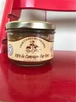 Mängden socker i Paté de campagne pur porc