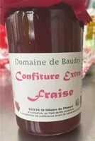 Mängden socker i Confiture extra fraise