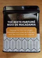 Mängden socker i Thé mixte parfumé noix de macadamia