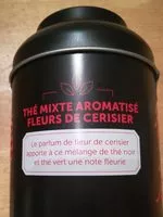 Mängden socker i Thé mixte aromatisé fleurs de cerisier