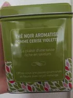 Mängden socker i Thé noir aromatisé pomme cerise violette