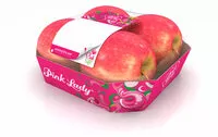 Mängden socker i PINK LADY® POMMES BARQ 4 PIECES