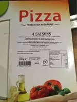 Mängden socker i Pizza 4 Saisons Sans Gluten
