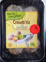 Mängden socker i Croquettes De Riz Petits Legumes