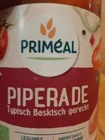 Mängden socker i Piperade