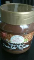Mängden socker i Pate à tartiner chocolat noisette équitable bio