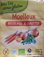 Mängden socker i Cake salé sans gluten à base petit pois et carottes