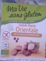 Mängden socker i Salade repas Orientale